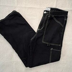 Black skater pants Y2K